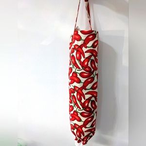 Handmade Bag Saver Chili Pepper Red